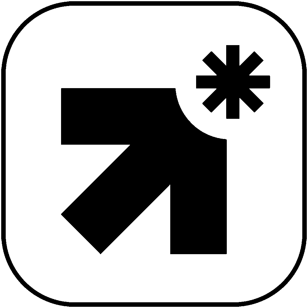 Vantage Design School Logo B/W